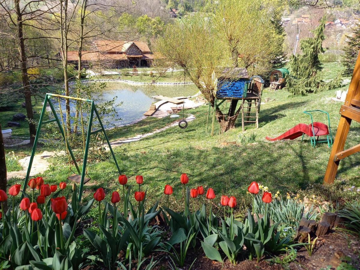 Country House With A Pool In Medvednica Nature Park Zagabria Esterno foto